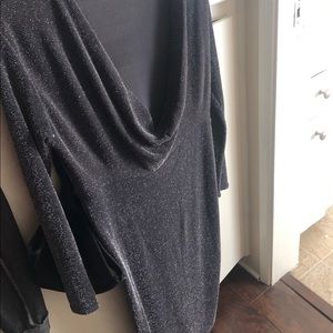 Boo Hoo BodyCon Sparkly Draped Dress 12